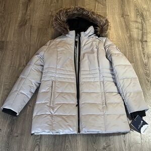 Women's Gray Arctic Expedition Hybradown Parka